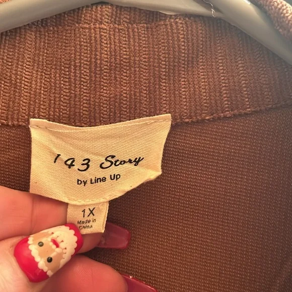 NEW|No Tags|Never Worn|Western print Shacket| New-No Tags| 1X| - Picture 3 of 7